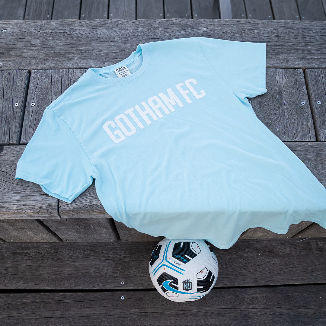 2024 Gotham FC Beach Wash Sky Tee